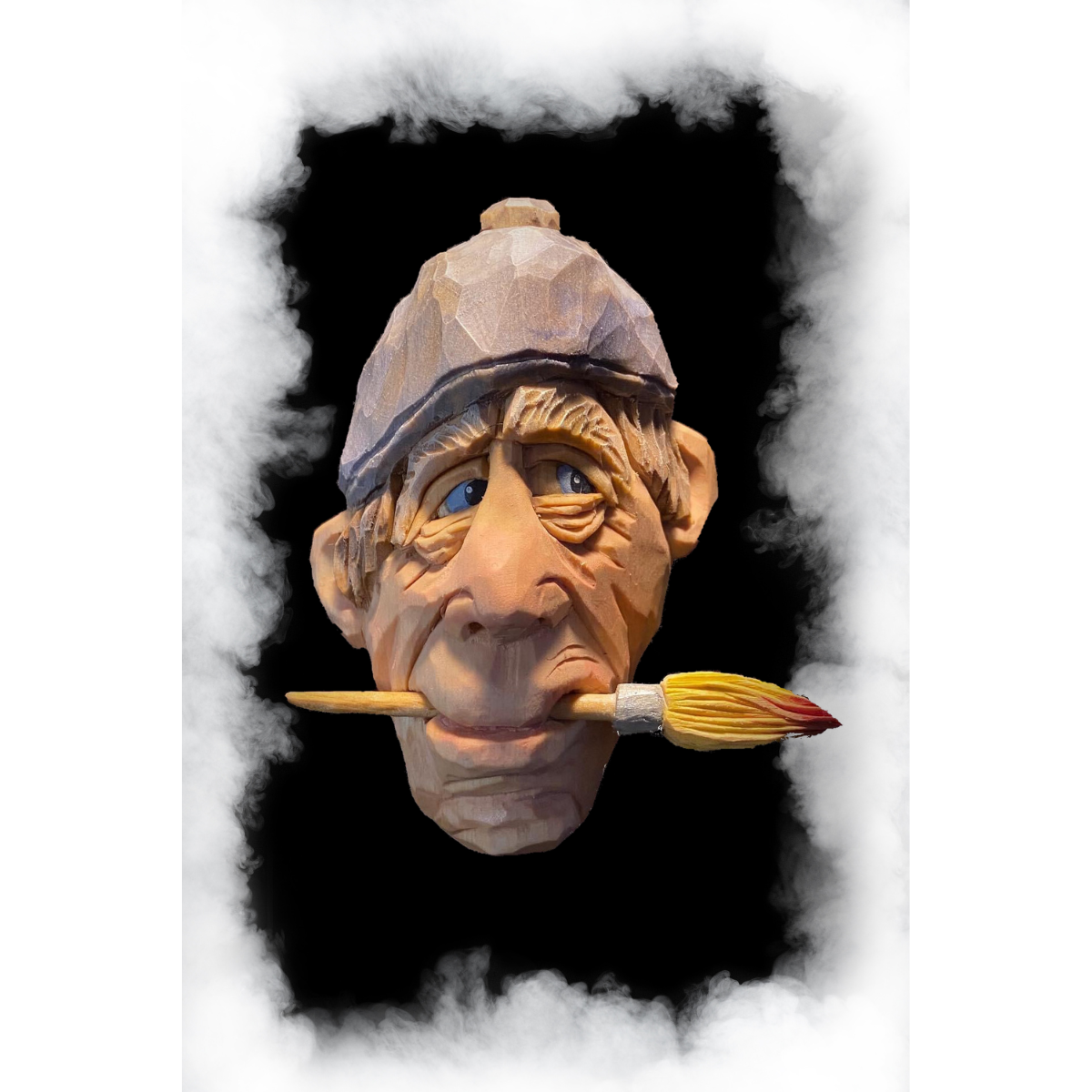 roughout artist woodcarving