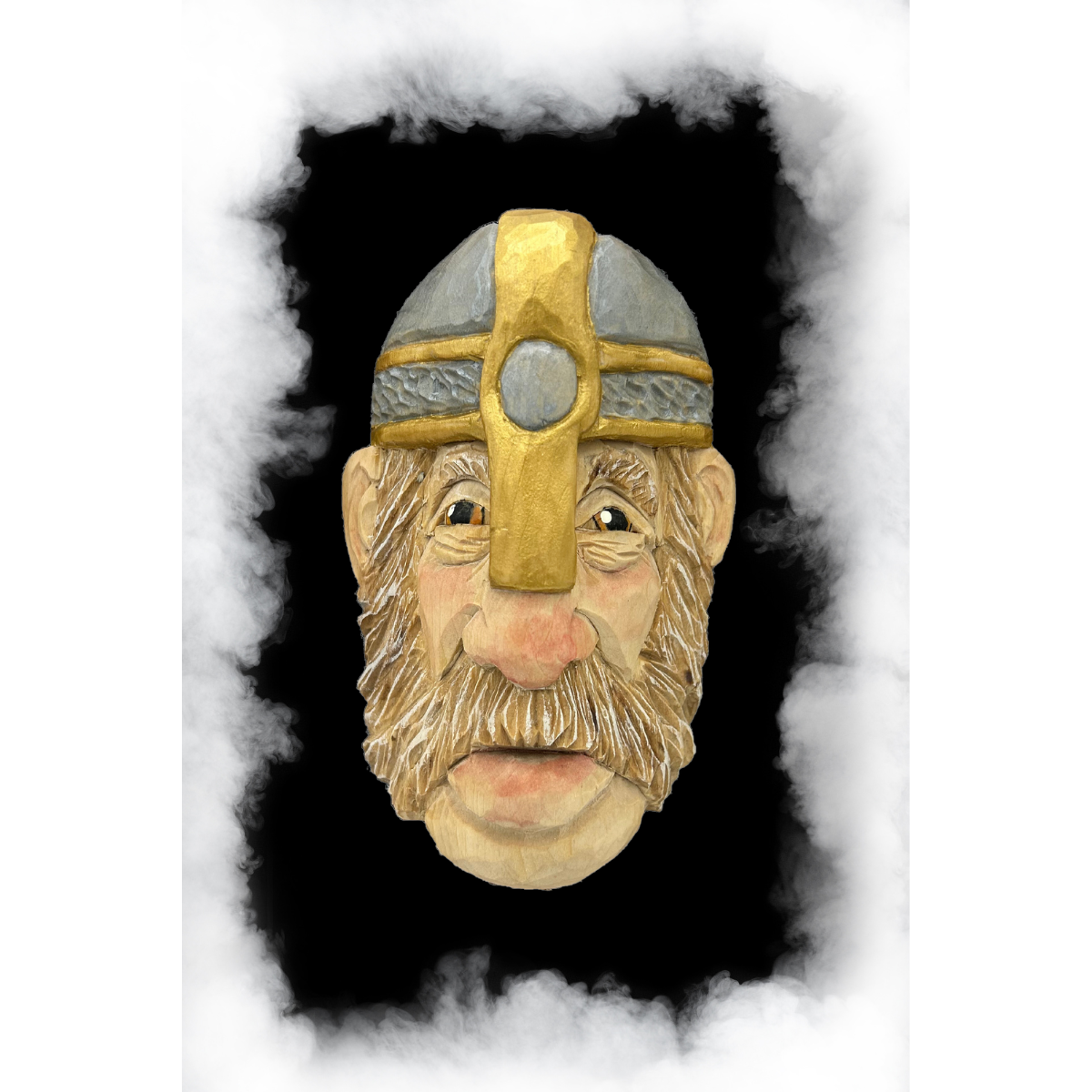 roughout viking woodcarving