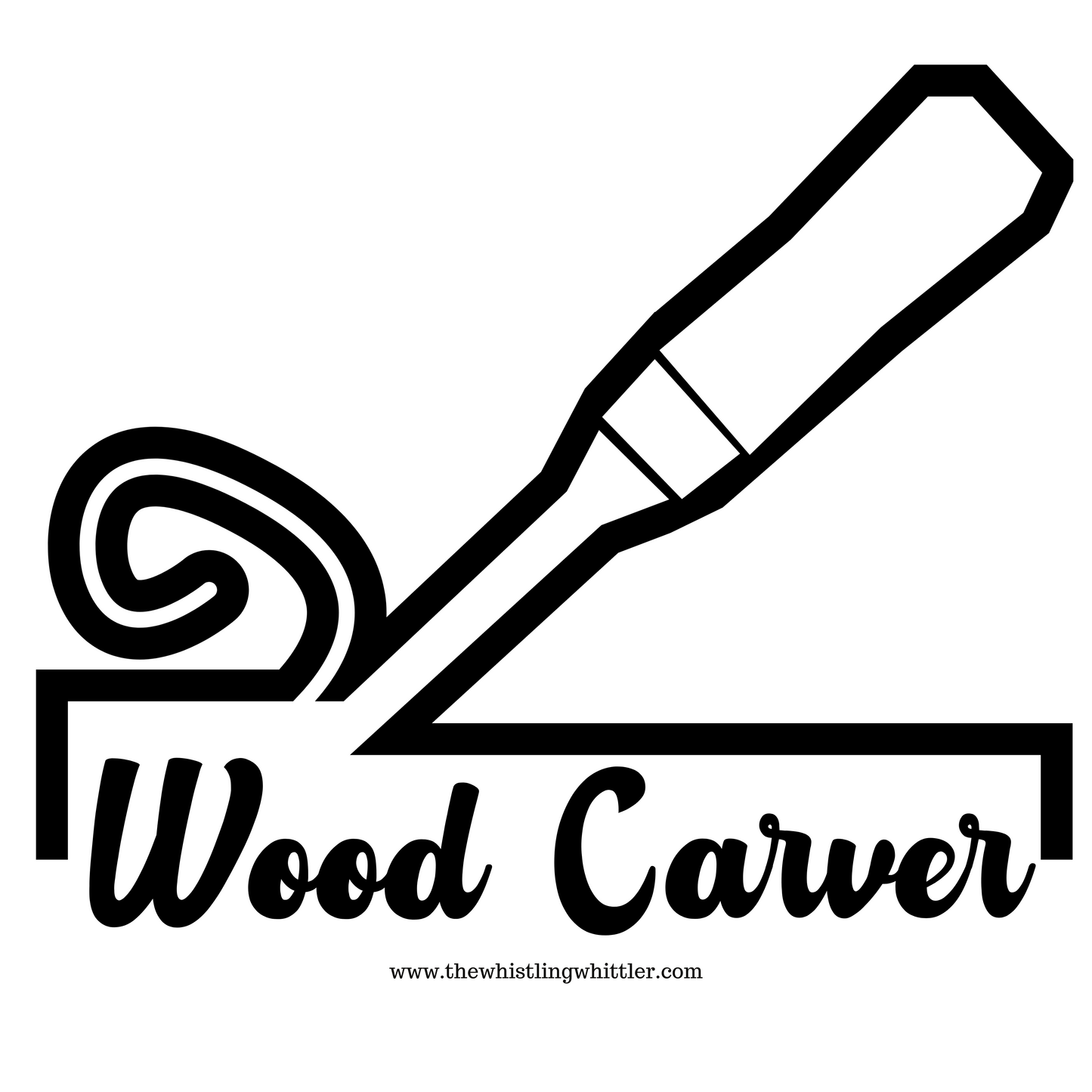 Woodcarver Stainless Steel Water Bottle
