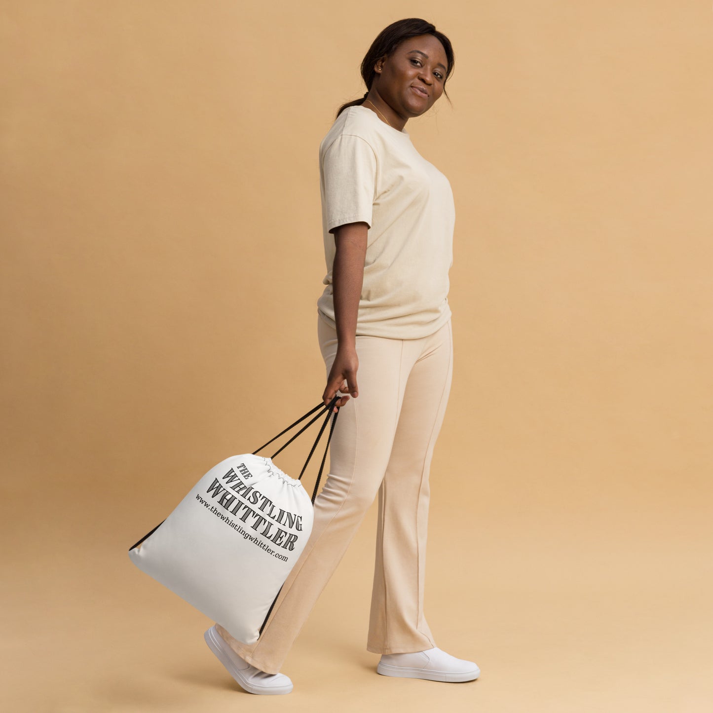 The Whistling Whittler - Drawstring bag