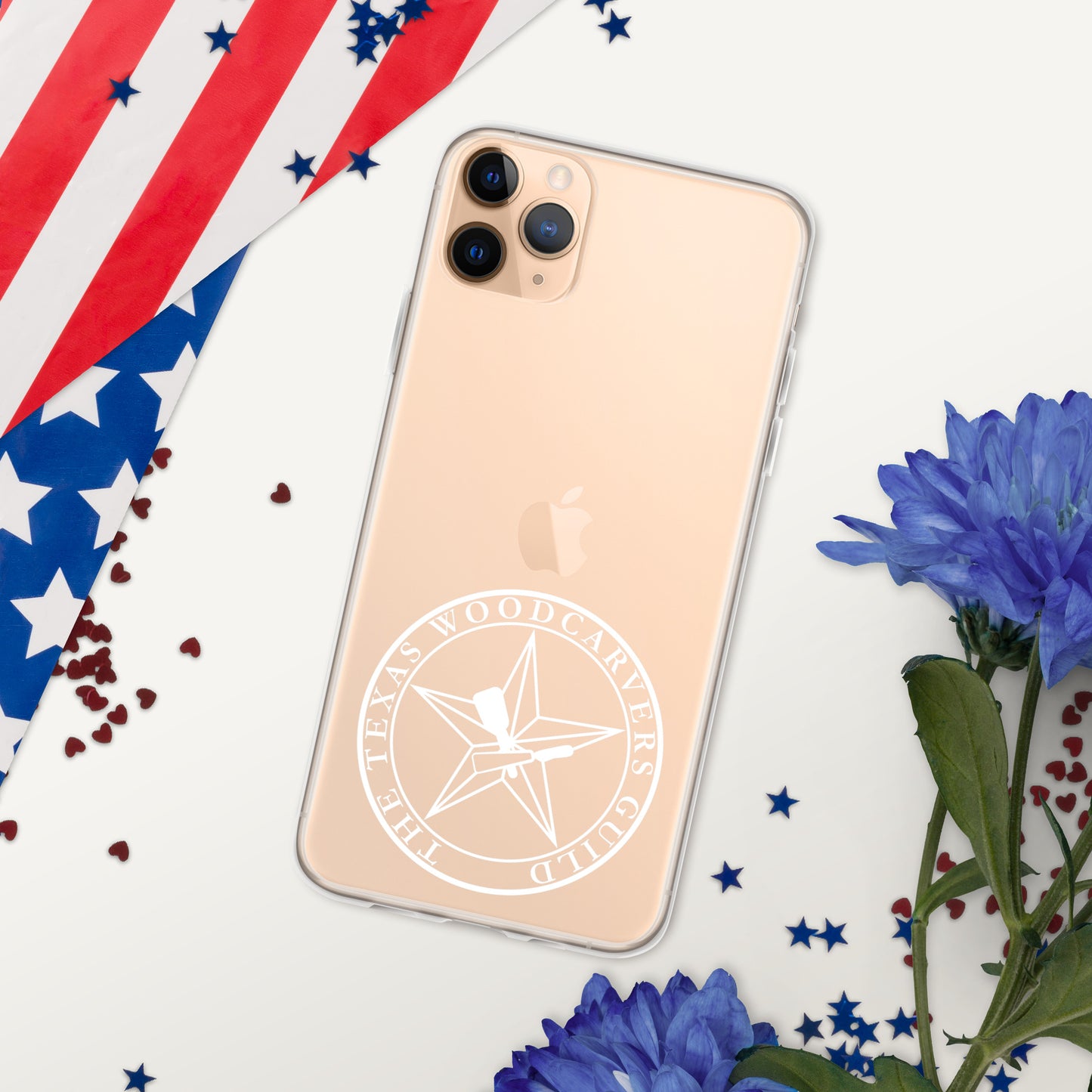 TWG White Logo Clear Case for iPhone®