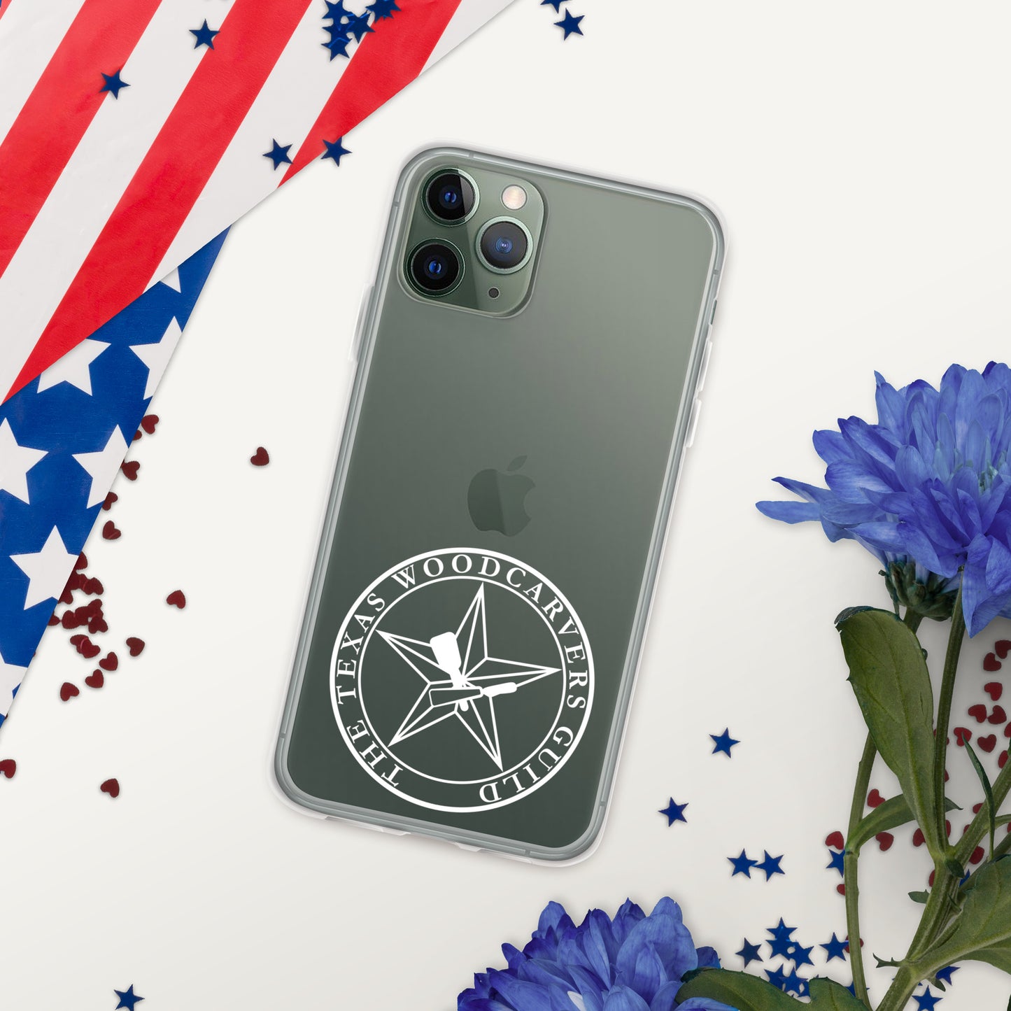 TWG White Logo Clear Case for iPhone®