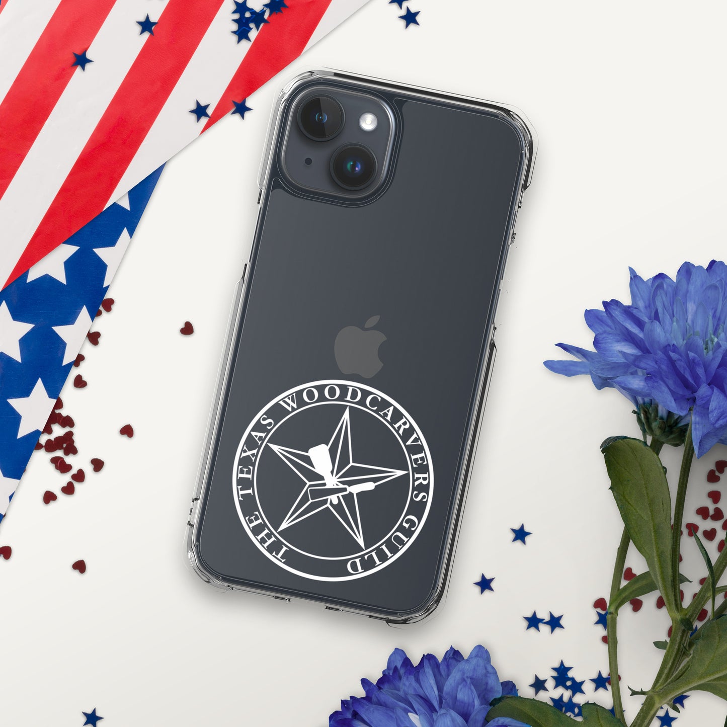 TWG White Logo Clear Case for iPhone®