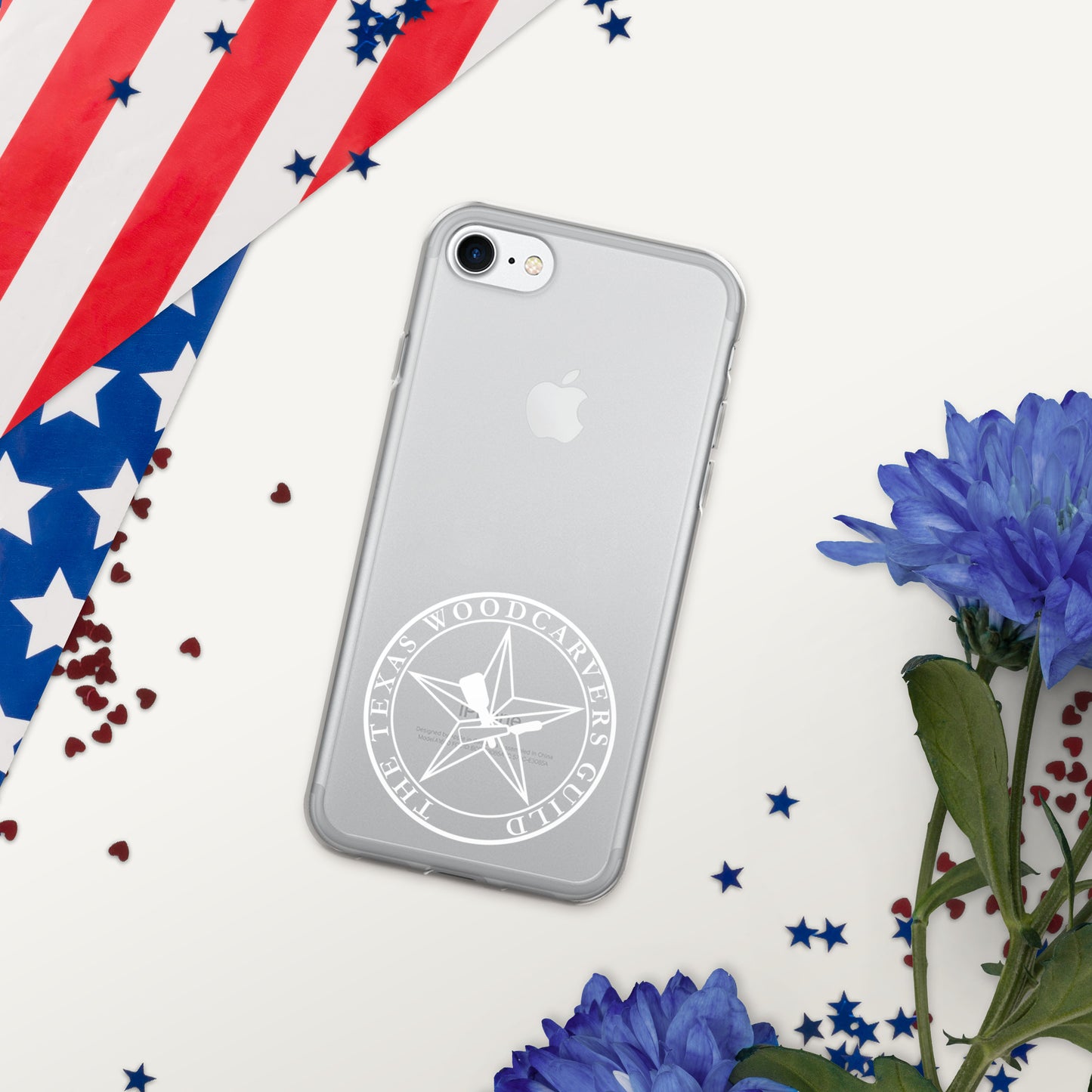 TWG White Logo Clear Case for iPhone®