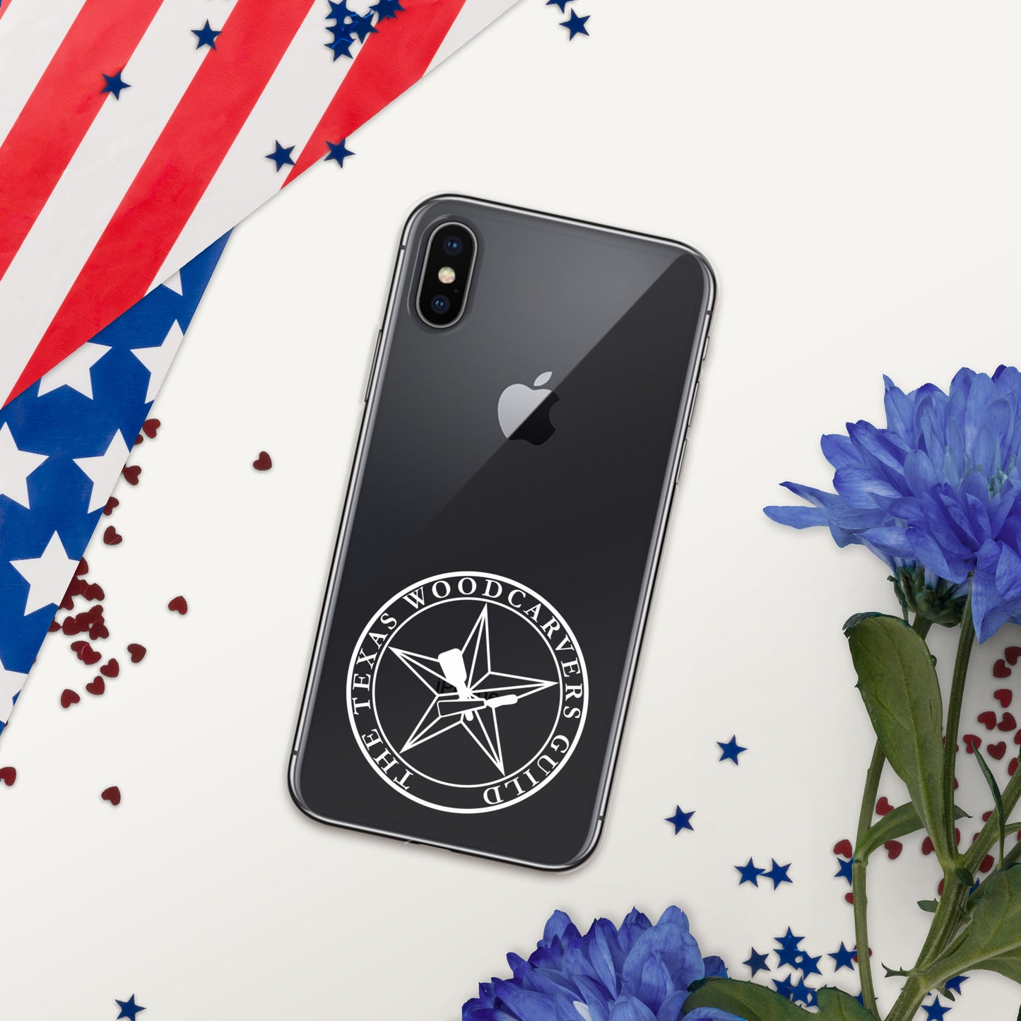 TWG White Logo Clear Case for iPhone®