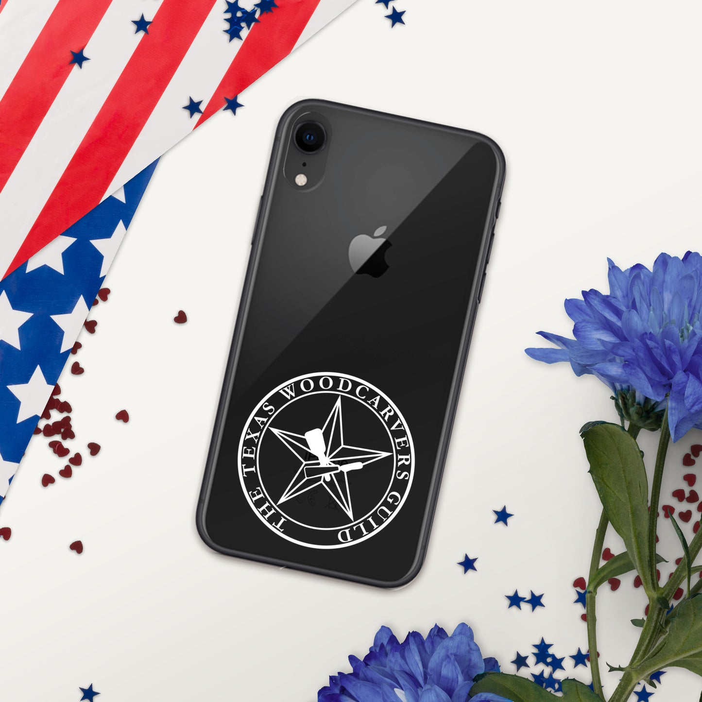 TWG White Logo Clear Case for iPhone®