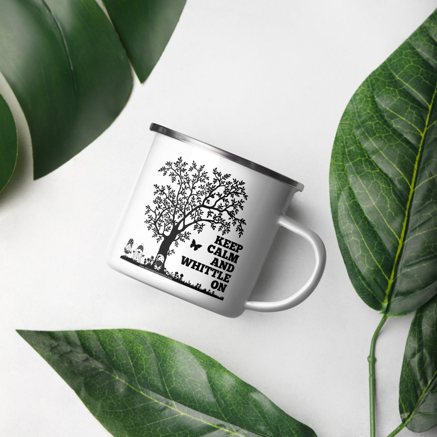 Keep Calm Enamel Mug