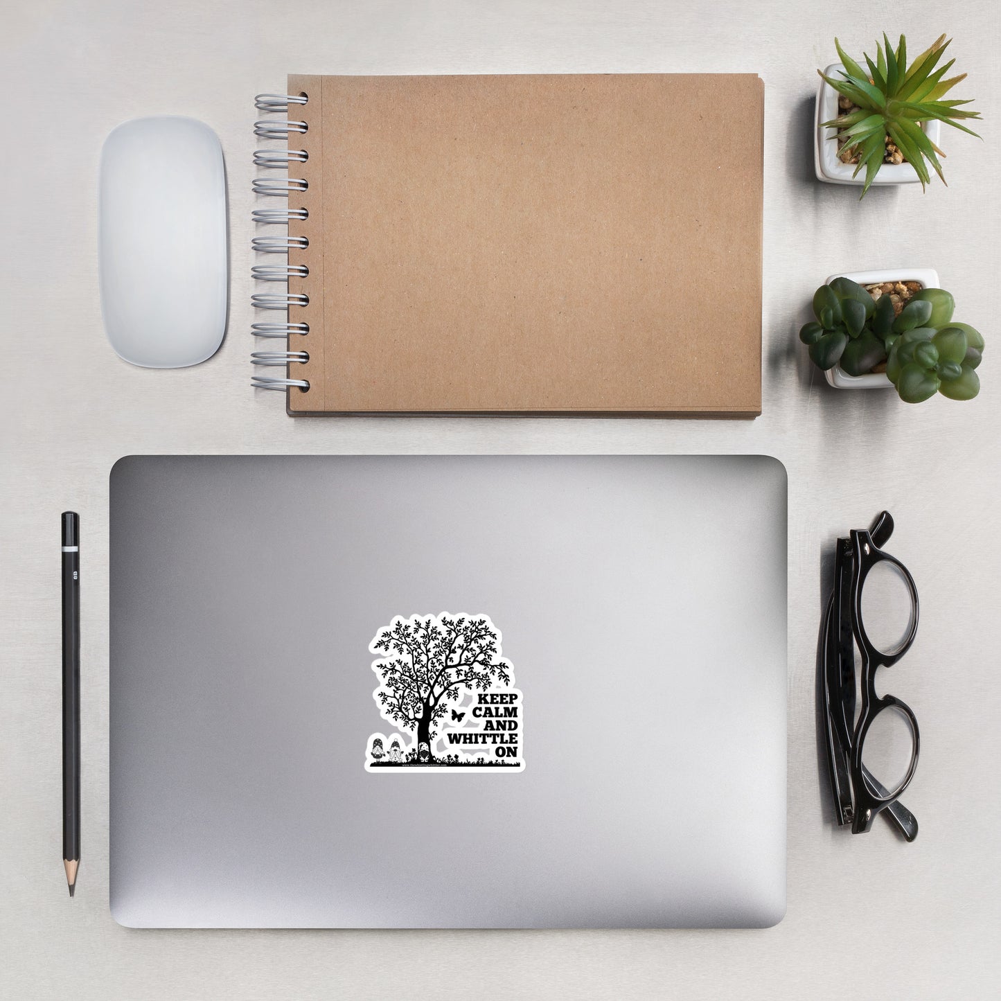 Keep Calm Bubble-free stickers
