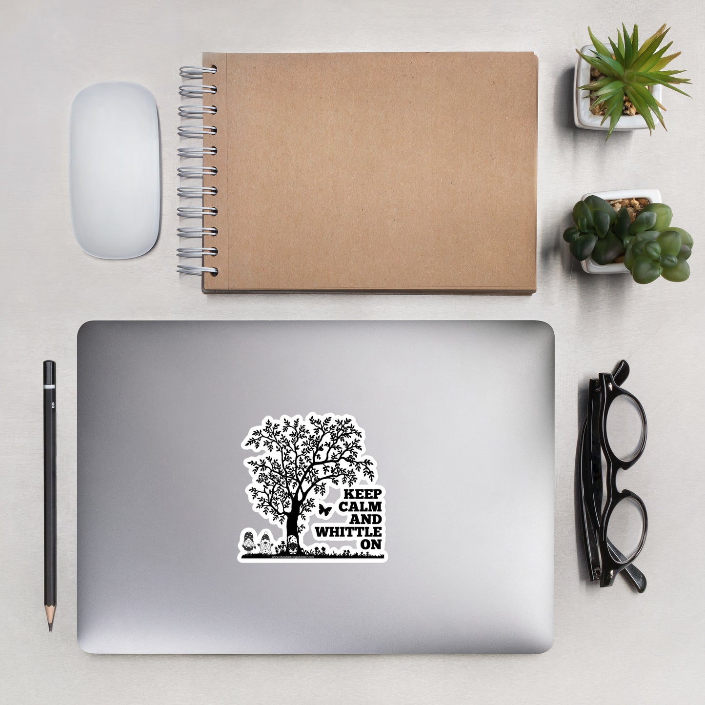 Keep Calm Bubble-free stickers