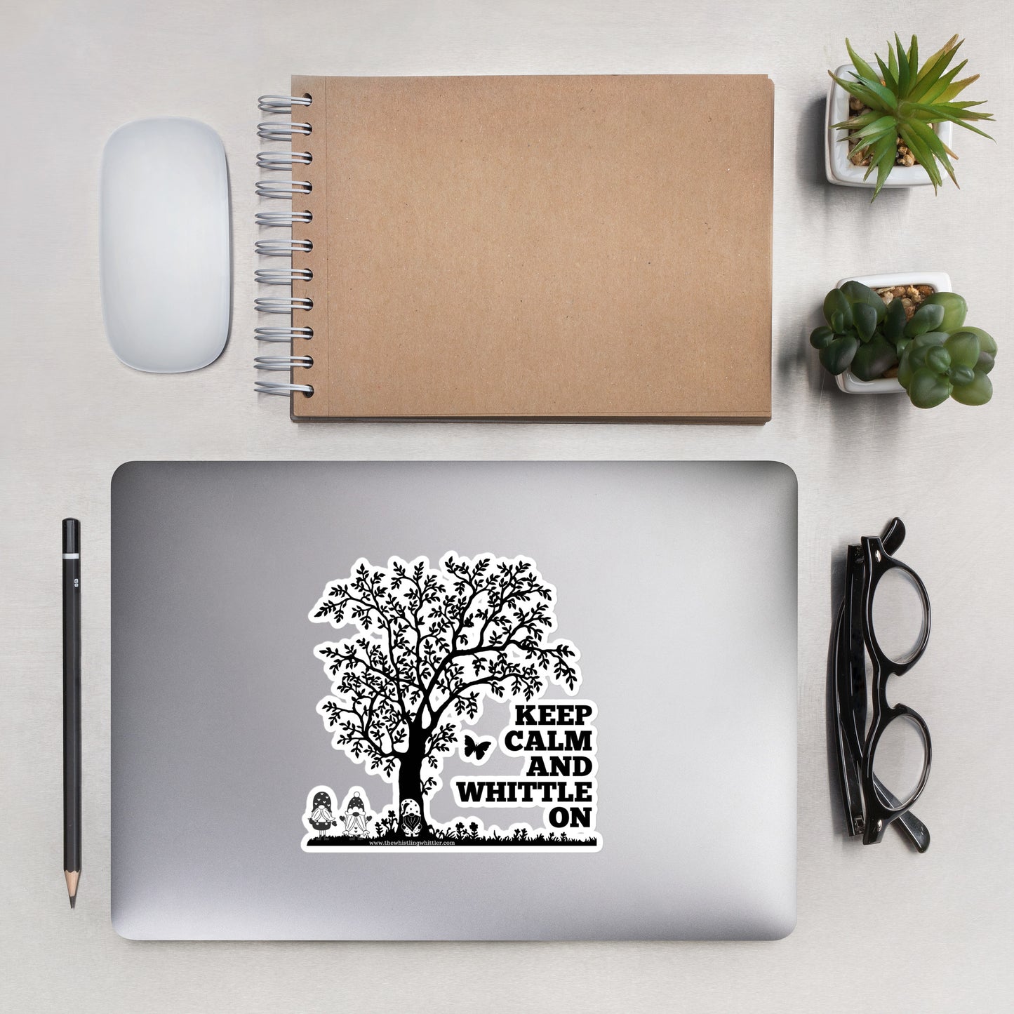 Keep Calm Bubble-free stickers