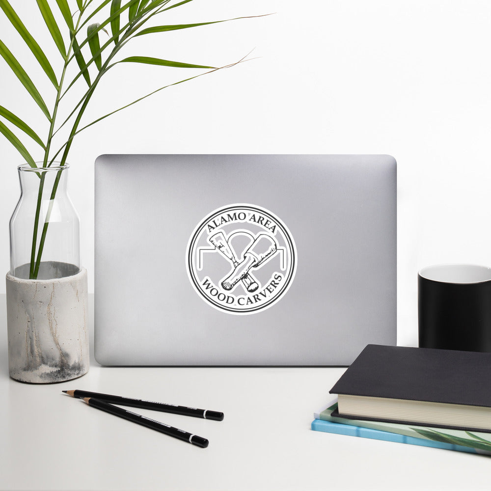 AAWC Logo Bubble-free stickers