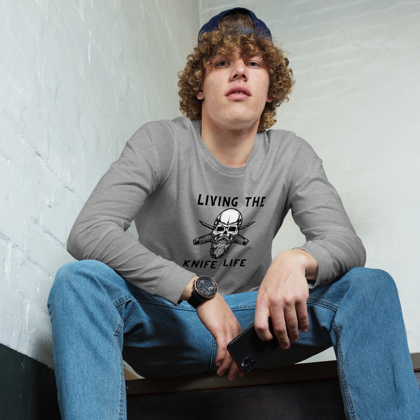 Living the Knife Life Unisex Long Sleeve Tee