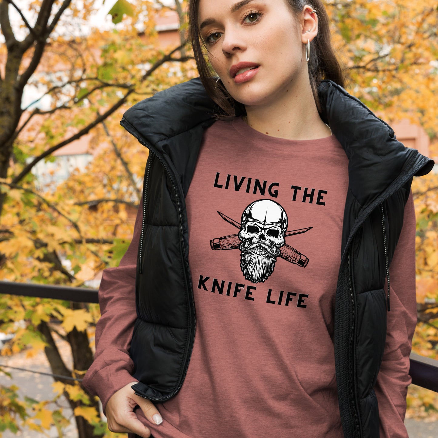 Living the Knife Life Unisex Long Sleeve Tee