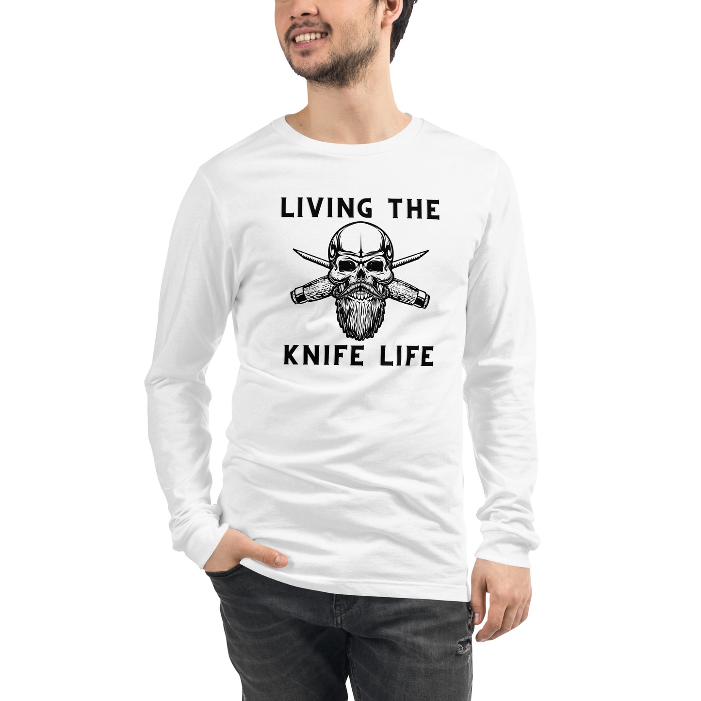Living the Knife Life Unisex Long Sleeve Tee