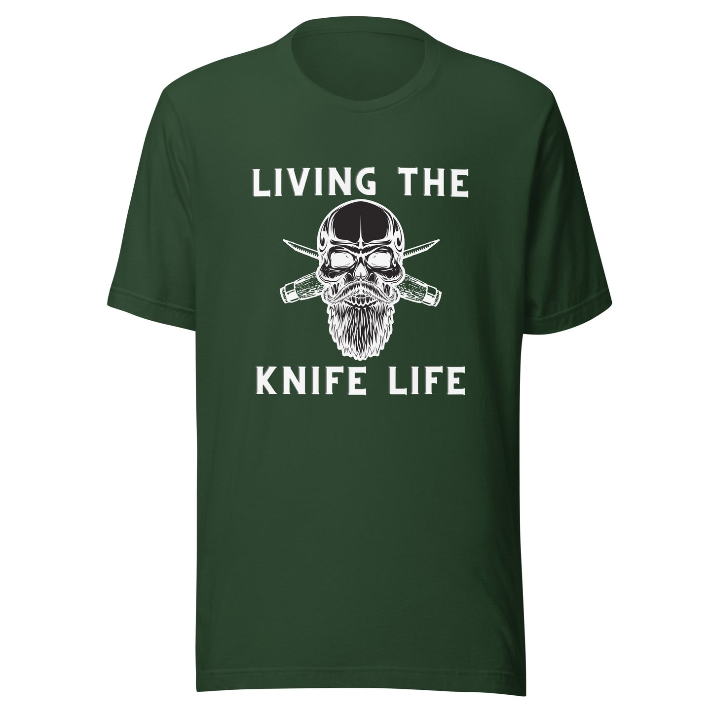 Living the Knife Life - Unisex t-shirt - Dark Colors