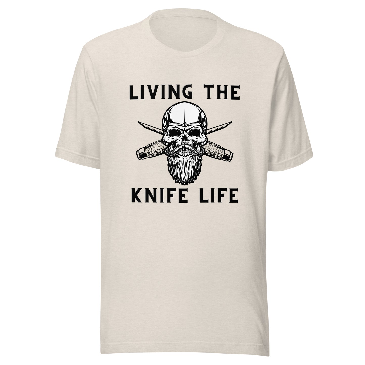Living the Knife Life - Unisex t-shirt - Light Colors