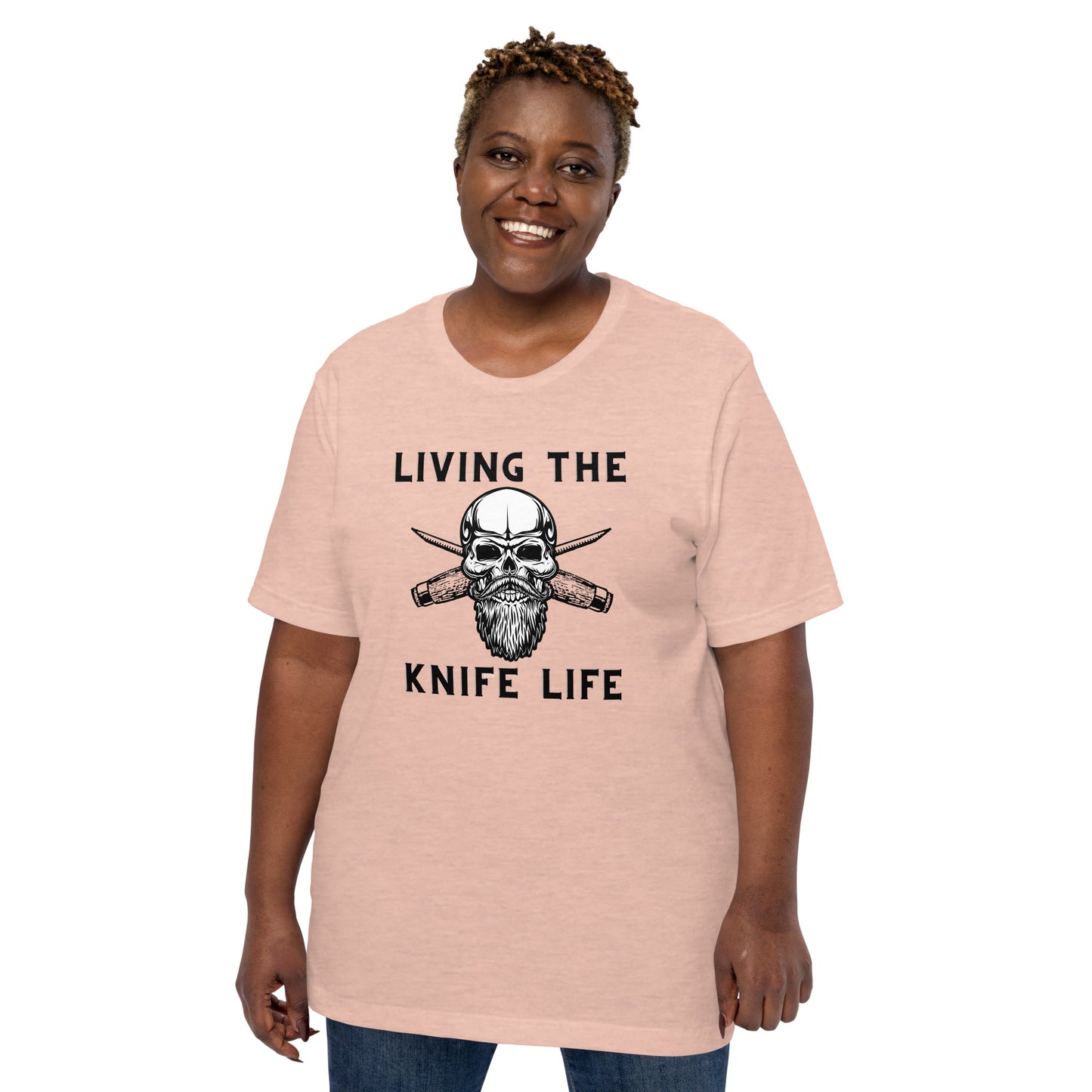 Living the Knife Life - Unisex t-shirt - Light Colors