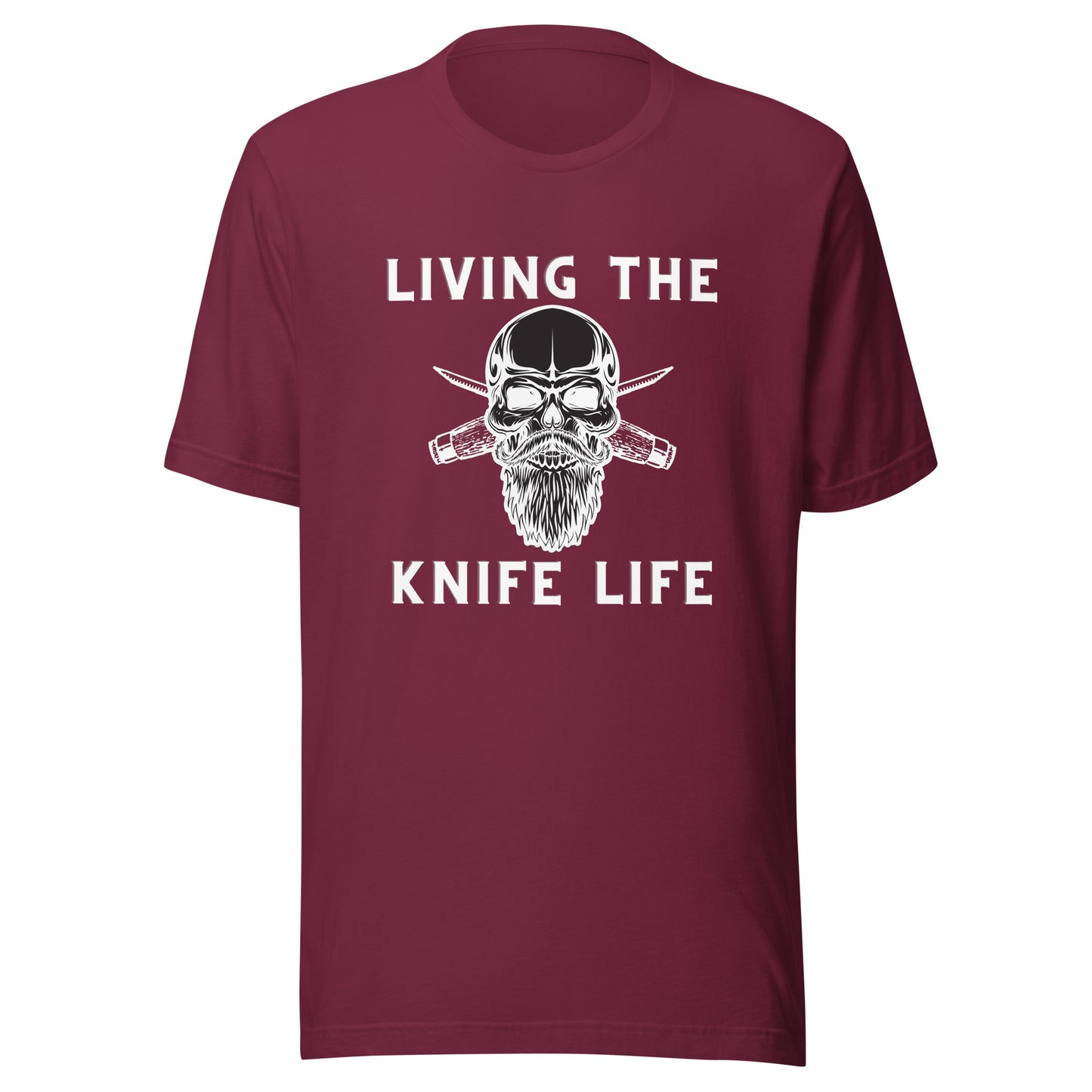 Living the Knife Life - Unisex t-shirt - Dark Colors