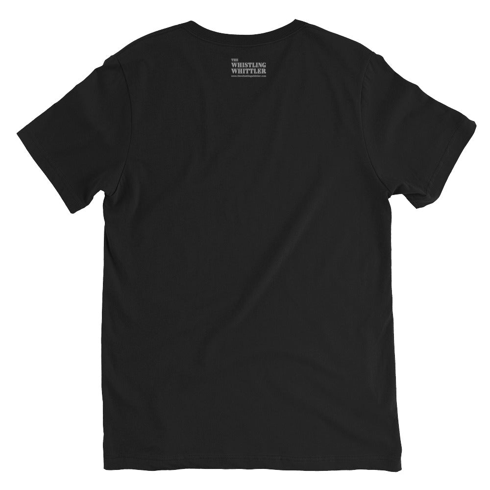Never Enough Knives Unisex Short Sleeve V-Neck T-Shirt