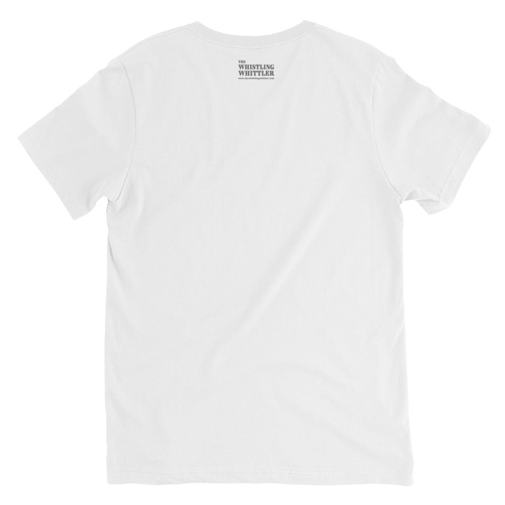 Just a Girl - Unisex Short Sleeve V-Neck T-Shirt