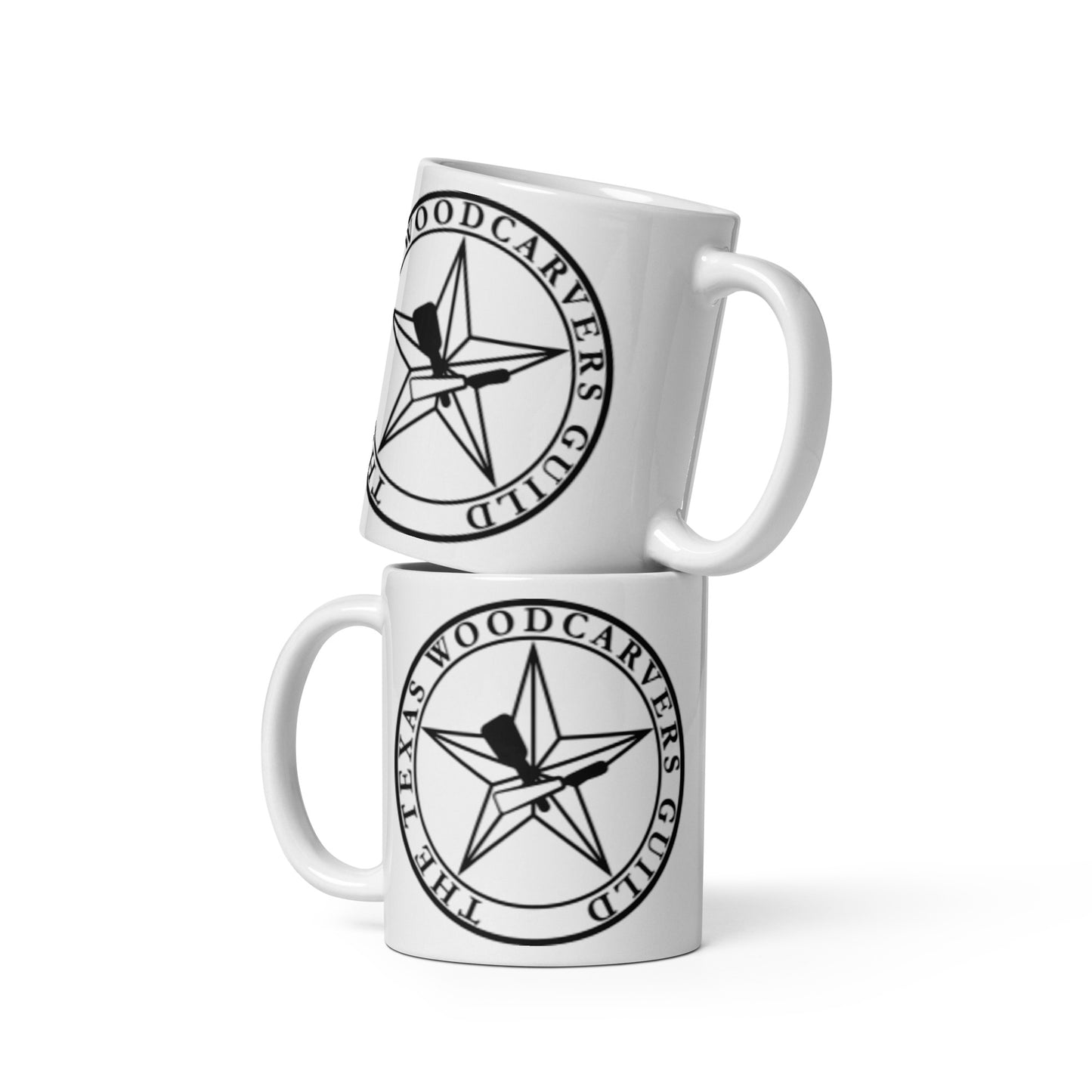 TWG Logo White glossy mug