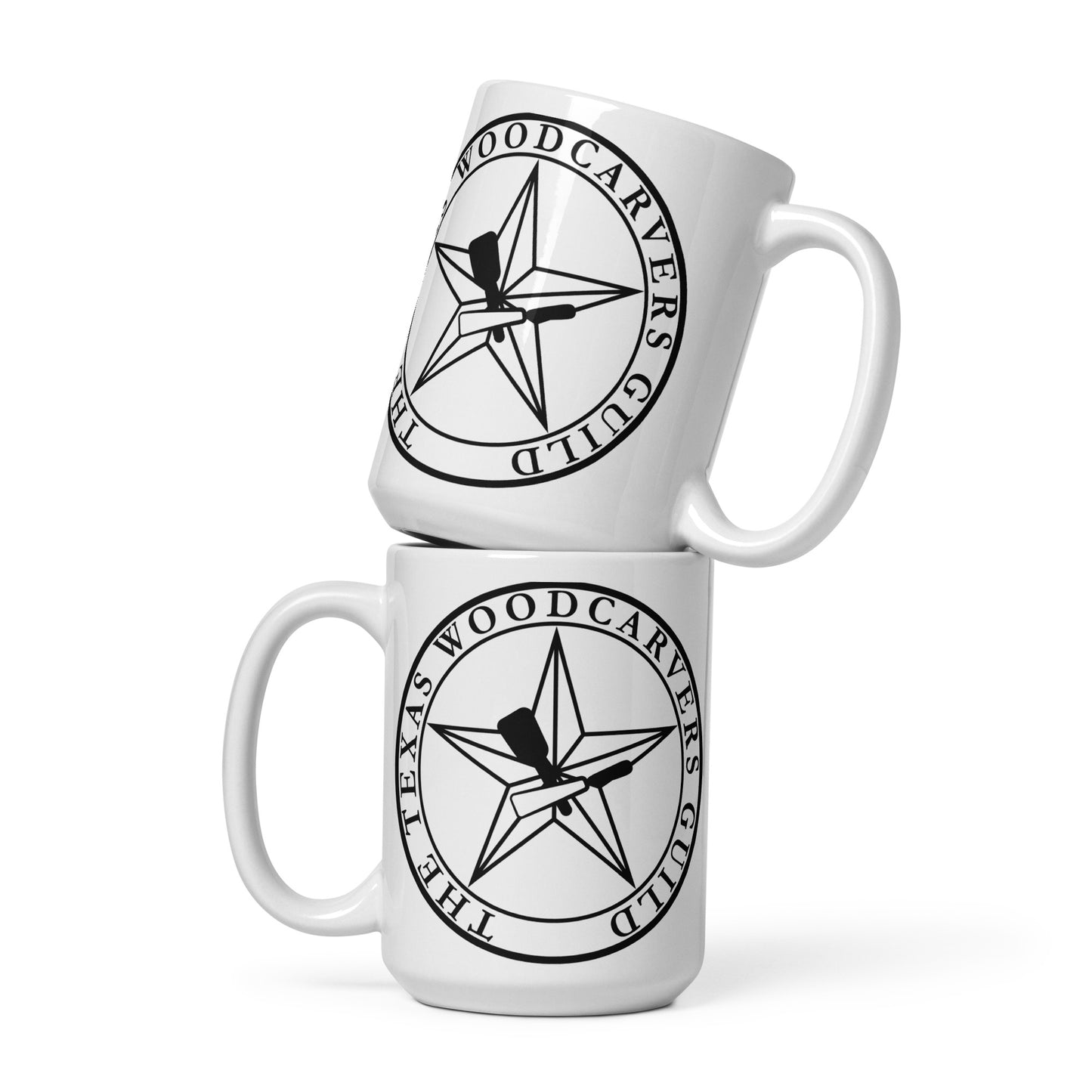 TWG Logo White glossy mug