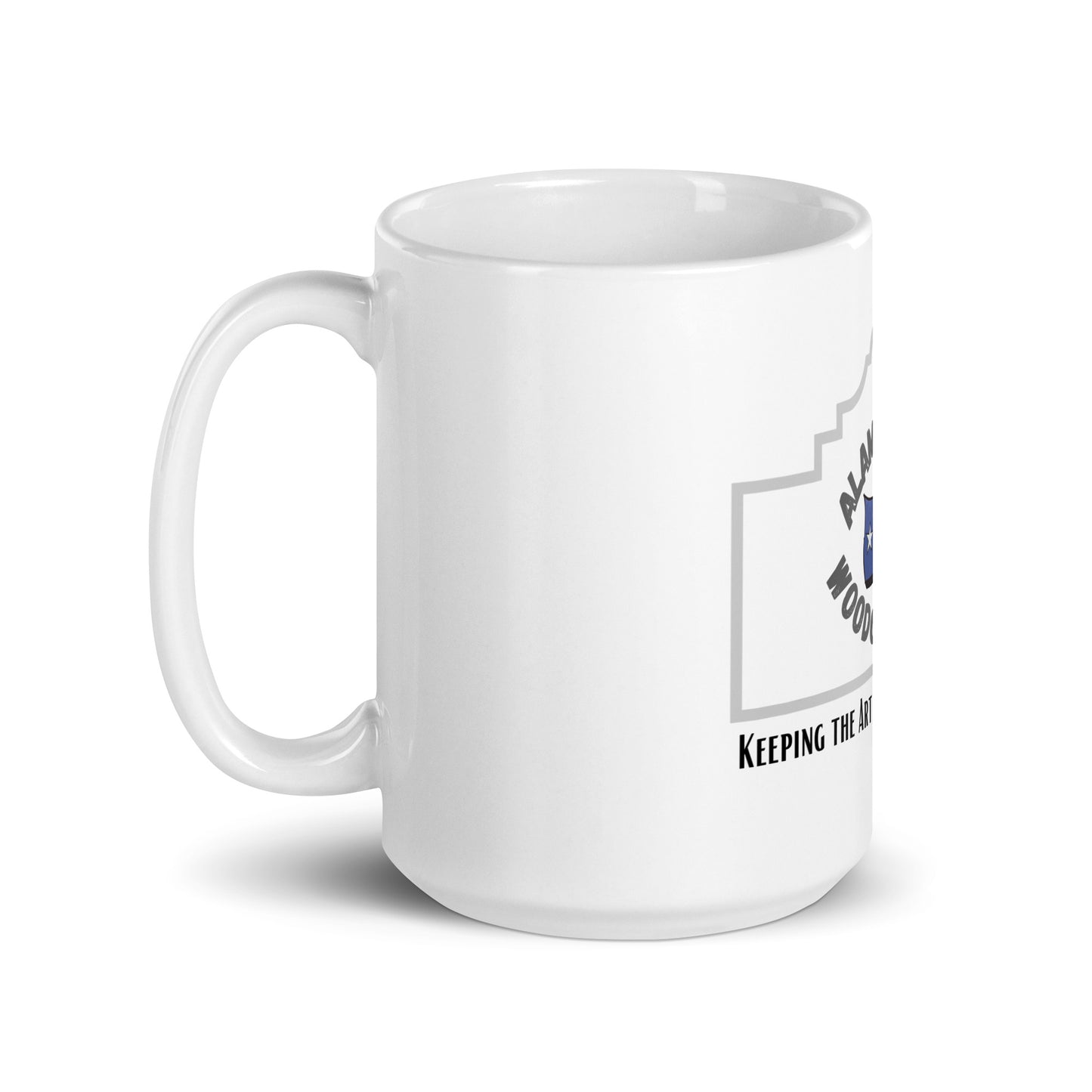 AAWC White glossy mug