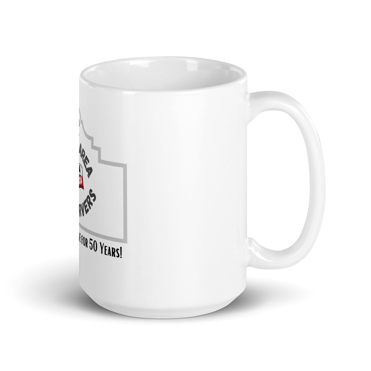 AAWC White glossy mug