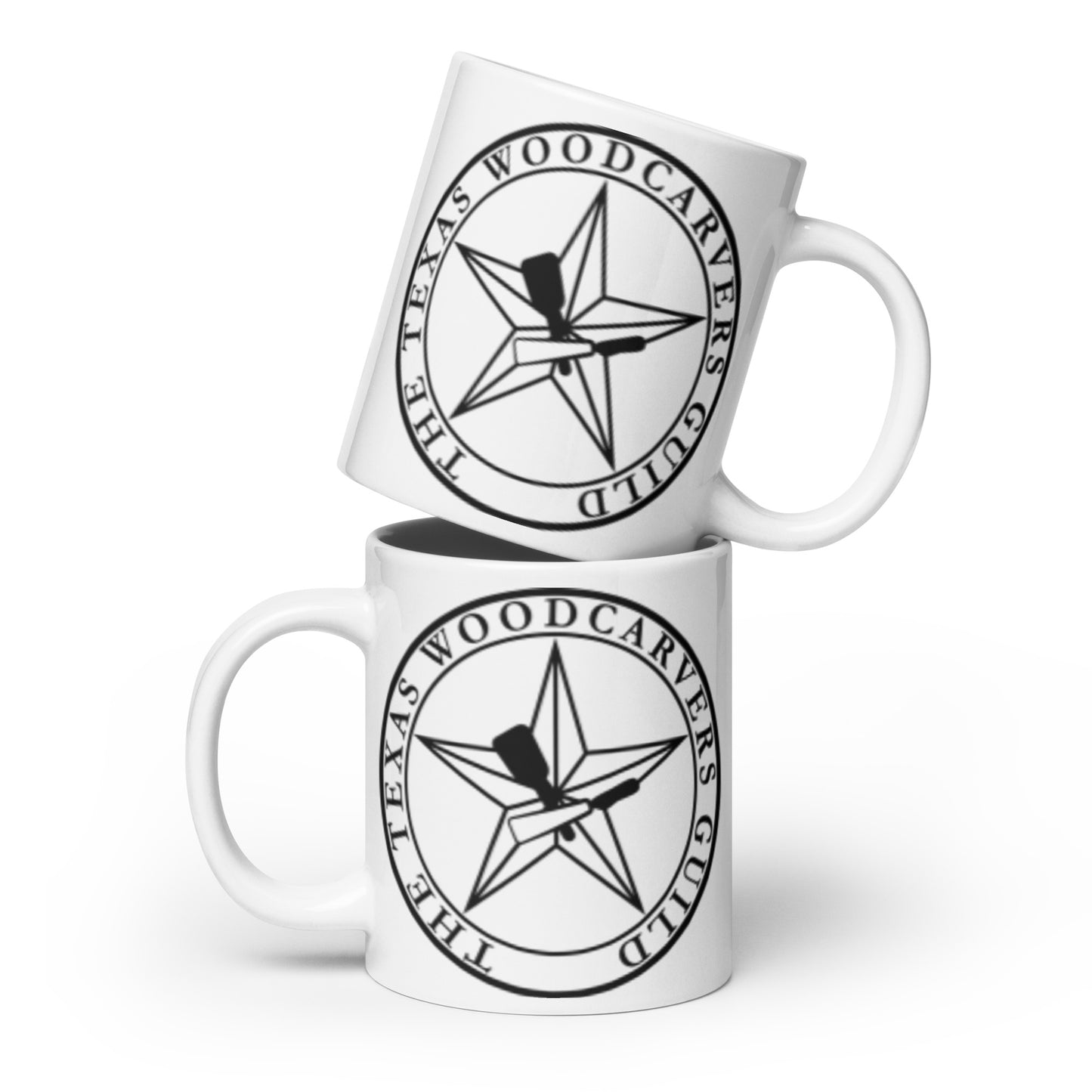 TWG Logo White glossy mug