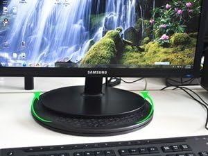 12 Inch Heavy Duty Rotating Swivel Steel Ball Bearings Stand Monitor/TV/Turntable/Lazy