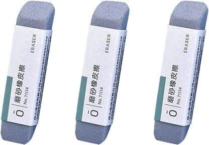 Sand Eraser 3-Pack, Designed to Remove Colored Pencil and Ink Markings