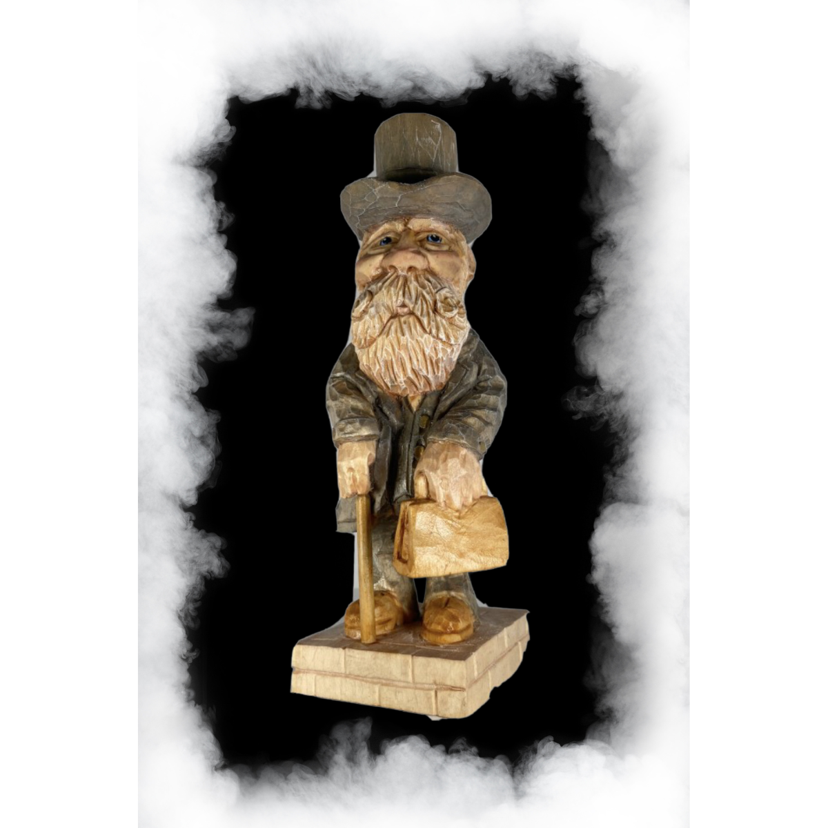 roughout banker woodcarving