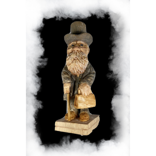 roughout banker woodcarving