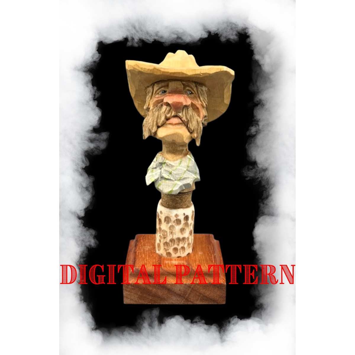 Bottle Stopper - Ned the Cowboy