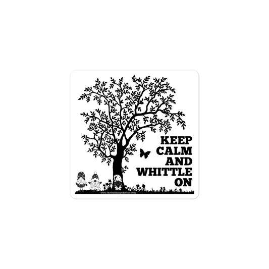 Keep Calm Bubble-free stickers