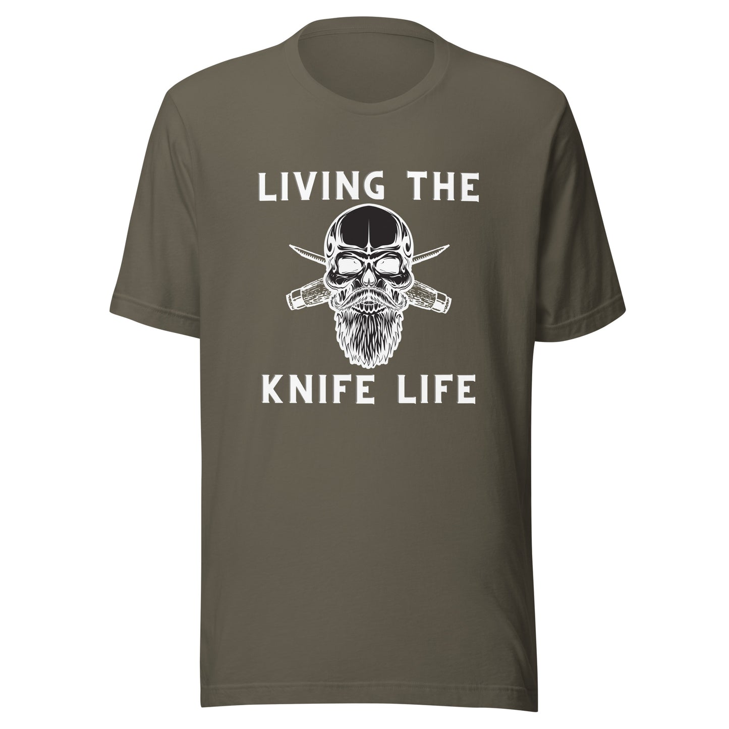 Living the Knife Life - Unisex t-shirt - Dark Colors