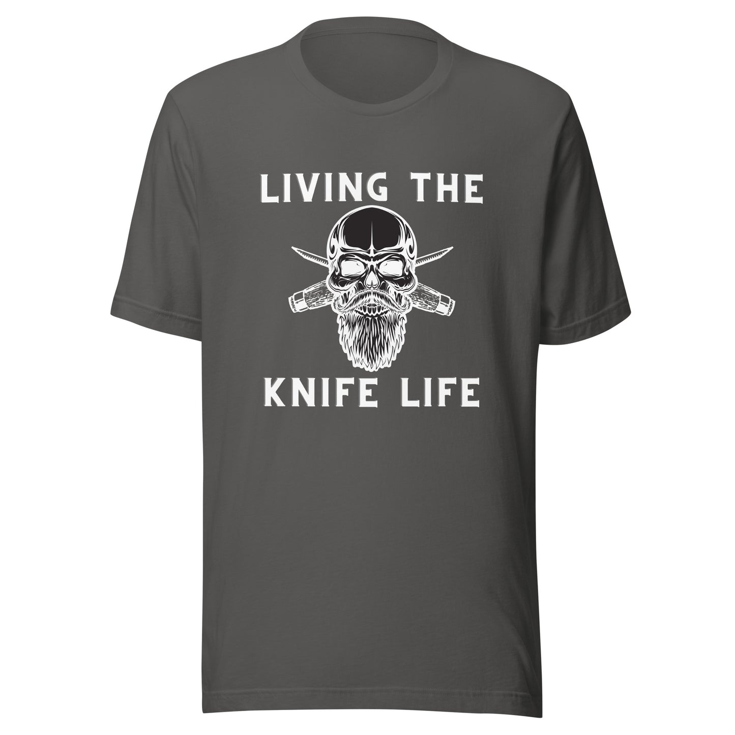 Living the Knife Life - Unisex t-shirt - Dark Colors
