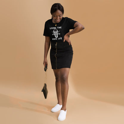 Living the Knife Life - Unisex t-shirt - Dark Colors