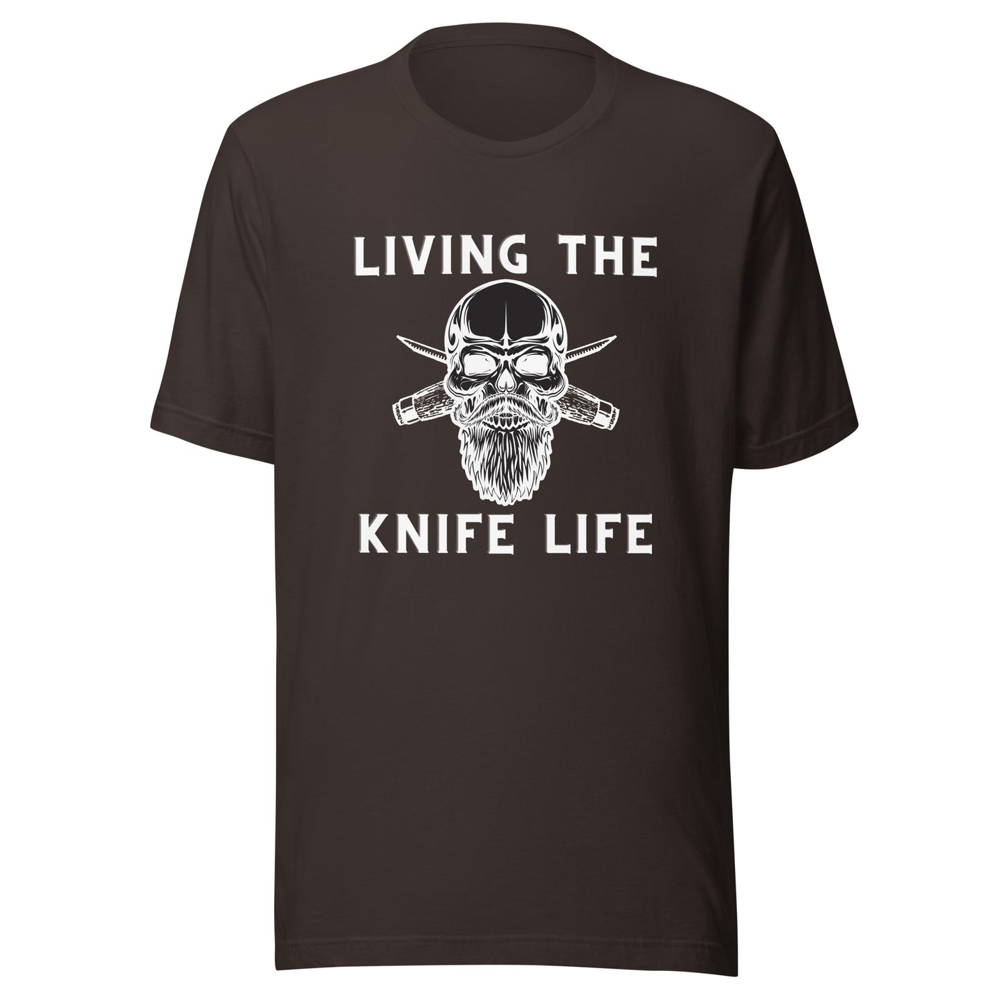 Living the Knife Life - Unisex t-shirt - Dark Colors