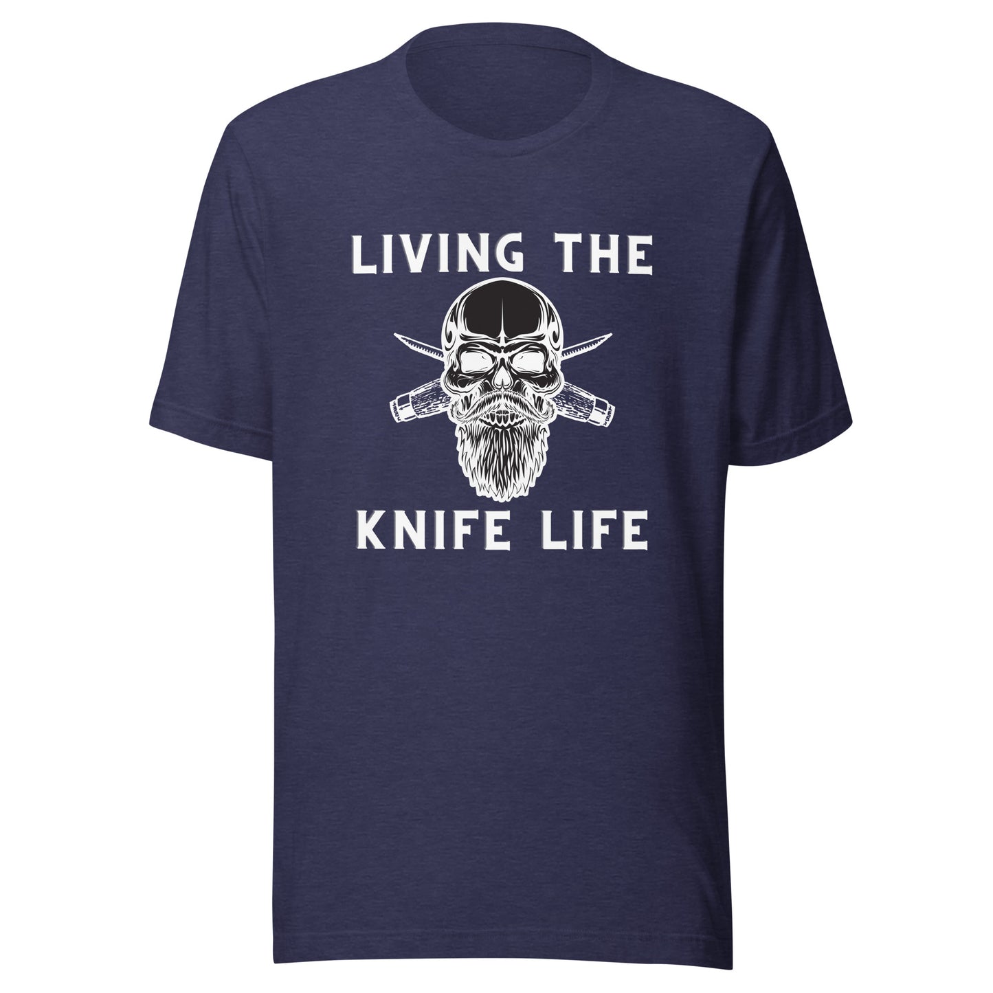 Living the Knife Life - Unisex t-shirt - Dark Colors