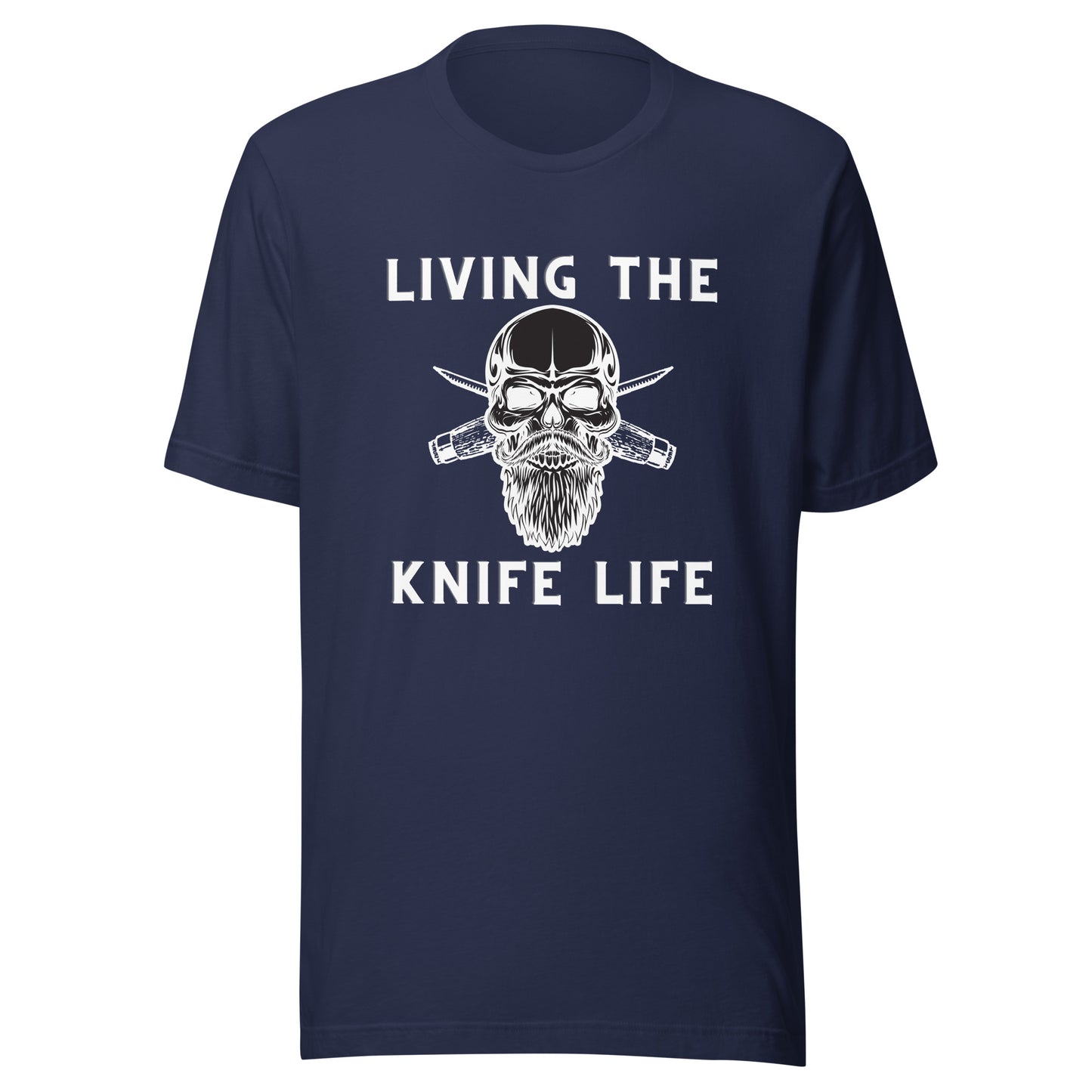 Living the Knife Life - Unisex t-shirt - Dark Colors